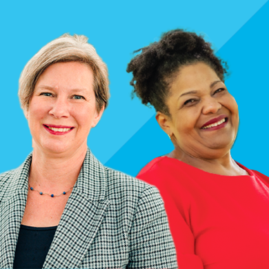 Jennifer Smith and Brenda Pilgrim