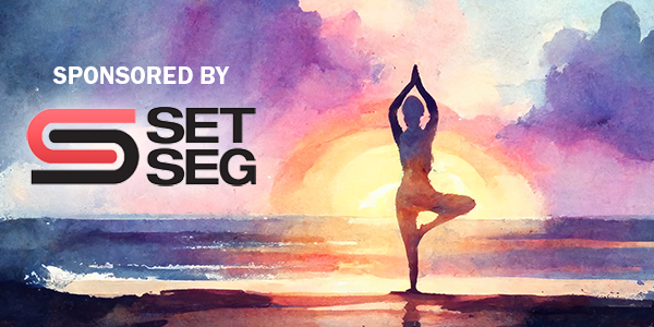 Sunrise yoga and meditation
