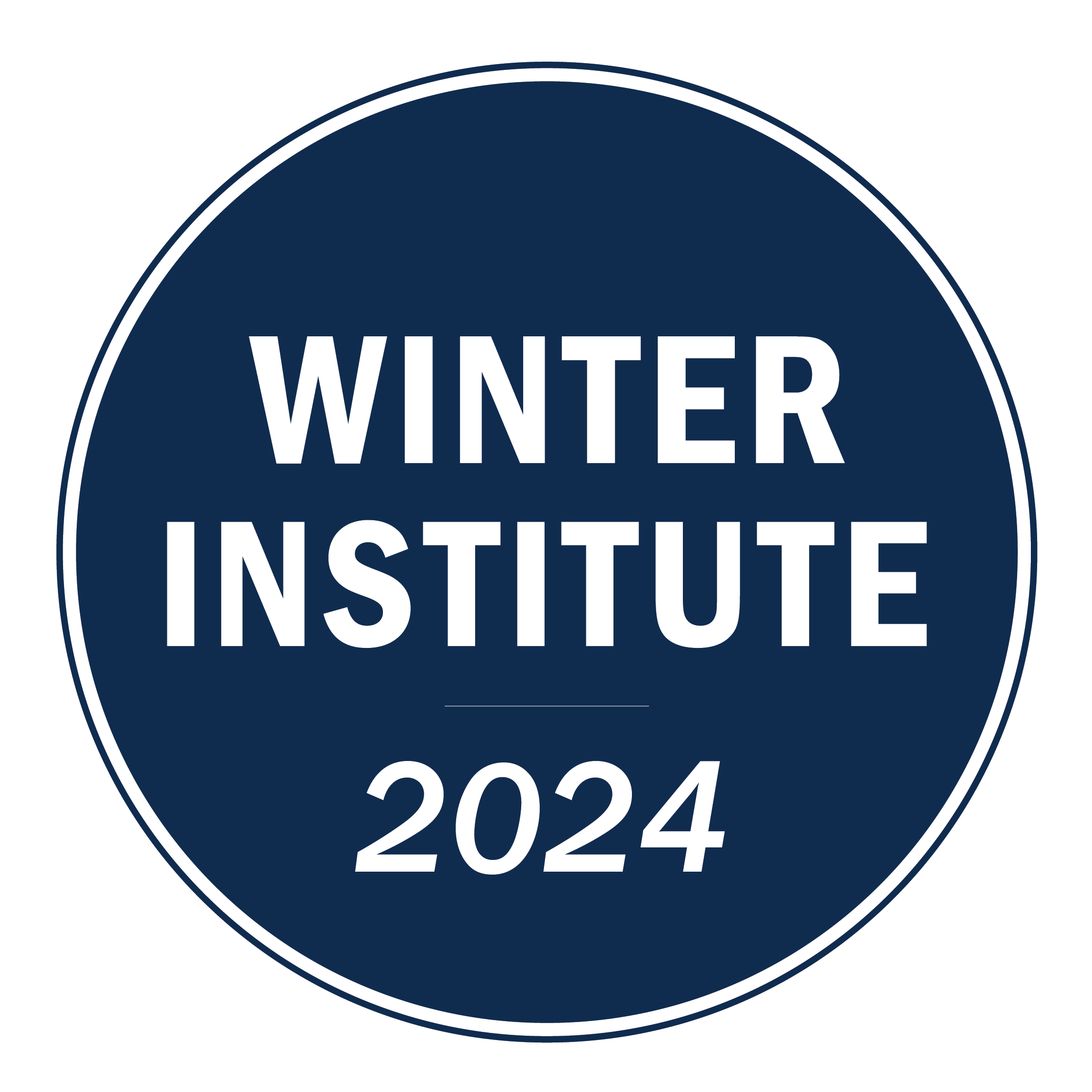 2024 Winter Institute